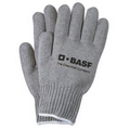 Gray Knit Gloves